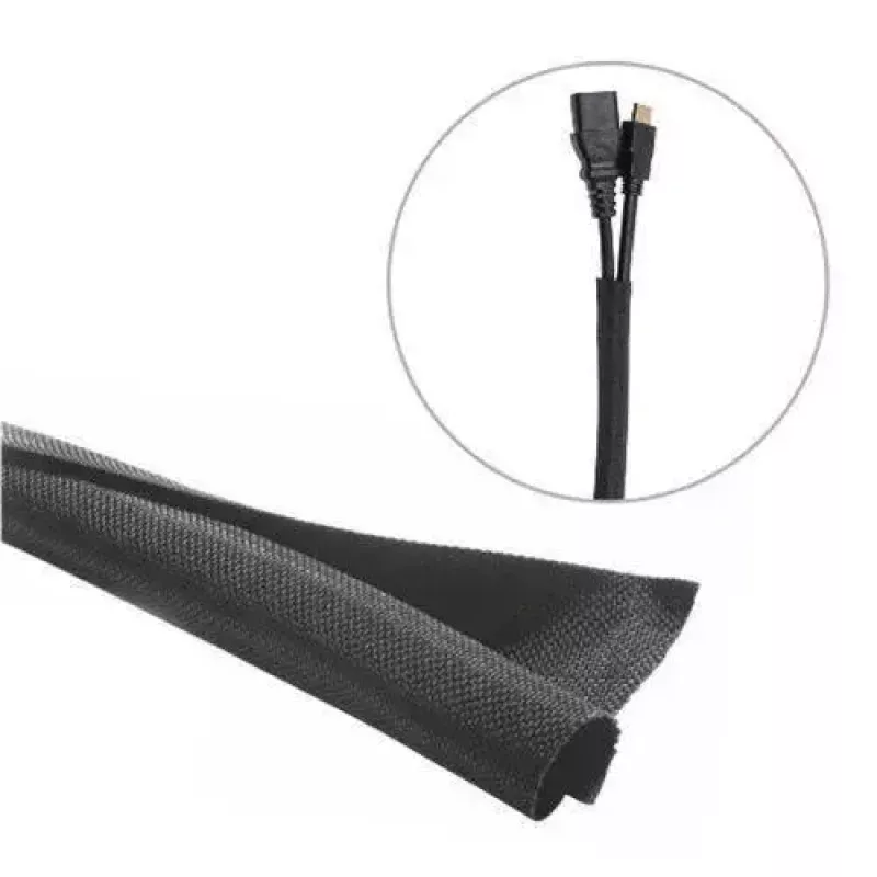 Vivolink VLSC3825000B organizer kabli Rękaw na kable Czarny 1 szt.