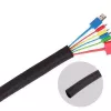 Vivolink VLSC3825000B organizer kabli Rękaw na kable Czarny 1 szt.
