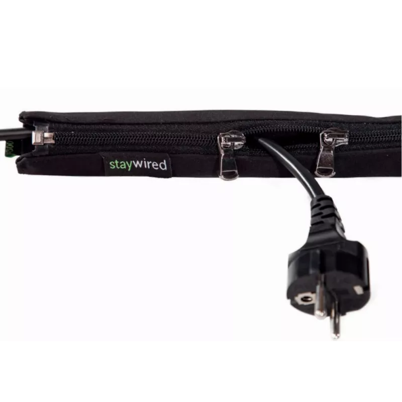 Vivolink PROZIPSLEEVE0.8 rękaw na kable Czarny 2.2 cm