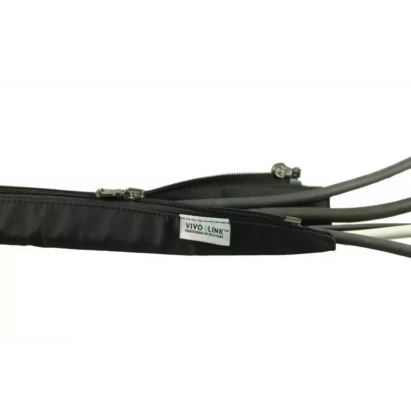 Rękaw na kable Vivolink PROZIPSLEEVE2.5 czarny