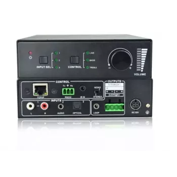 Vivolink VL120005 wzmacniacz audio 2.0 kanały Dom Czarny