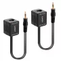 Przedłużacz audio analogowego Lindy 500 m Cat.6 3,5 mm