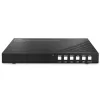 Nadajnik AV Lindy 5-portowy Seamless Presentation Switch HDBaseT Extender 3840 x 2160 pikseli