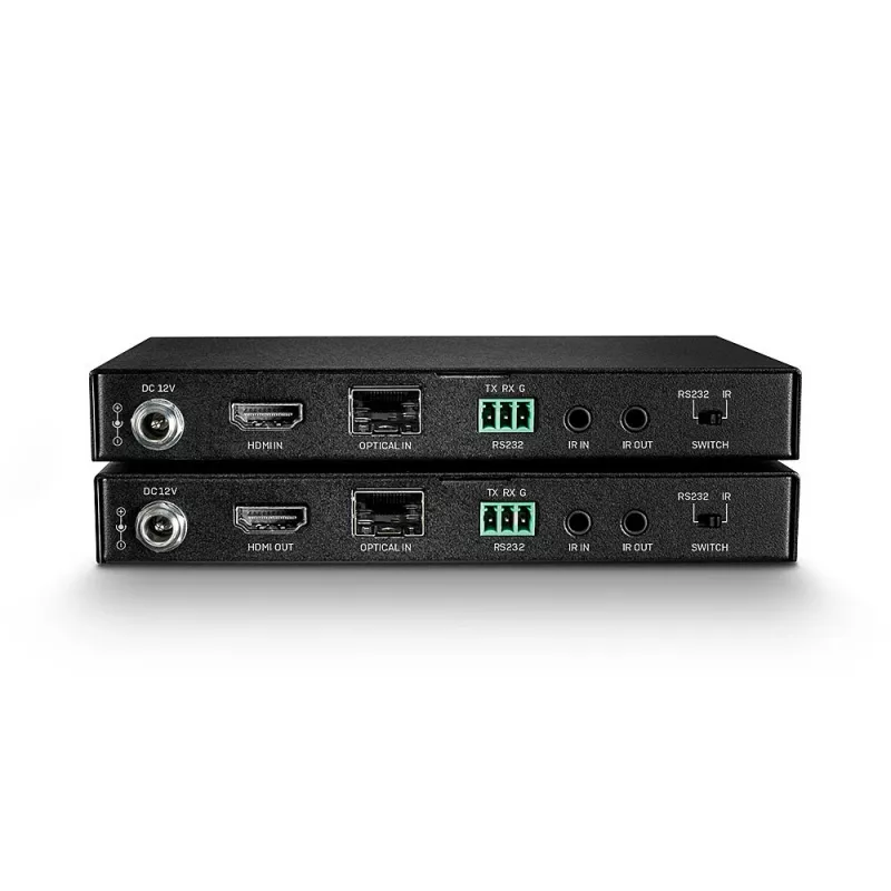 Nadajnik i odbiornik AV Lindy 300m Światłowodowy HDMI 18G i przedłużacz IR