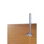 Lindy 450mm Desk Grommet Clamp Pole, srebrny