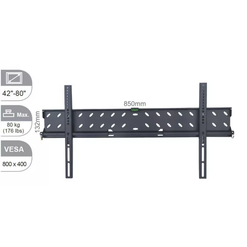 Vivolink VLMW4280 TV mount/stand 2.03 m (80 inch) Czarny