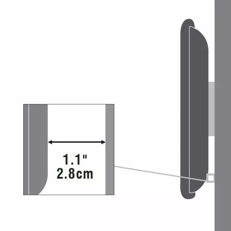 Vivolink VLMW4280 TV mount/stand 2.03 m (80 inch) Czarny