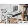 Zarządzanie kablami Vivolink VLUDCM914 Stal Czarny 914mm