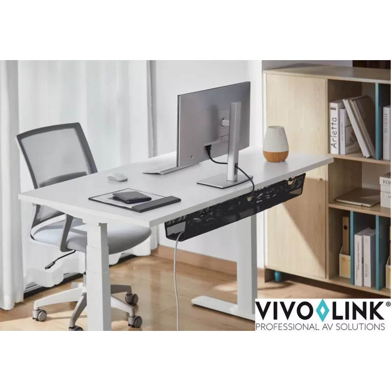 Zarządzanie kablami Vivolink VLUDCM914 Stal Czarny 914mm
