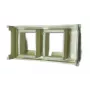Panel gniazdowy VivoLink WI221266 dla 2 x Keystone — panel na dwa moduły Keystone