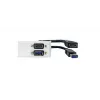 Vivolink WI221261 Gniazdo HDMI + USB A Białe 2 Moduły