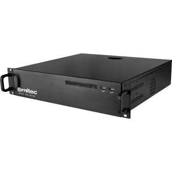 Sieciowy rejestrator wizyjny Ernitec 0070-10406 64 kanały 16 TB Czarny
