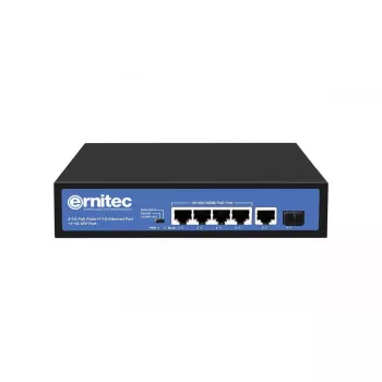 Przełącznik sieciowy Ernitec ELECTRA-U04-1GB-60W 4 porty 1GB 60W