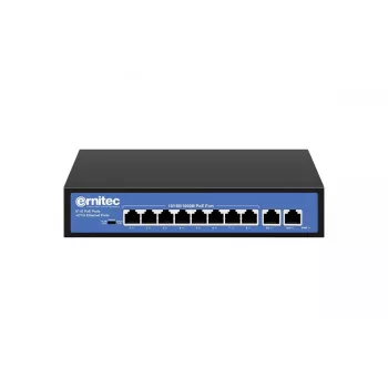Ernitec ELECTRA-U08-1GB-110W przełącznik sieciowy 8 portów 1 GB