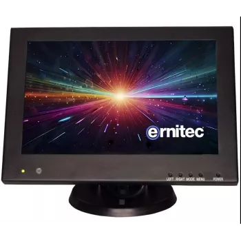 Monitor komputerowy Ernitec 0070-24108-M 20,3 cm (8 cali) 800 x 600 pikseli SVGA LED Czarny