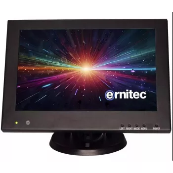 Ernitec 0070-24110-M monitor komputerowy 25,4 cm (10 cali) 1920 x 1080 pikseli Full HD LED Czarny