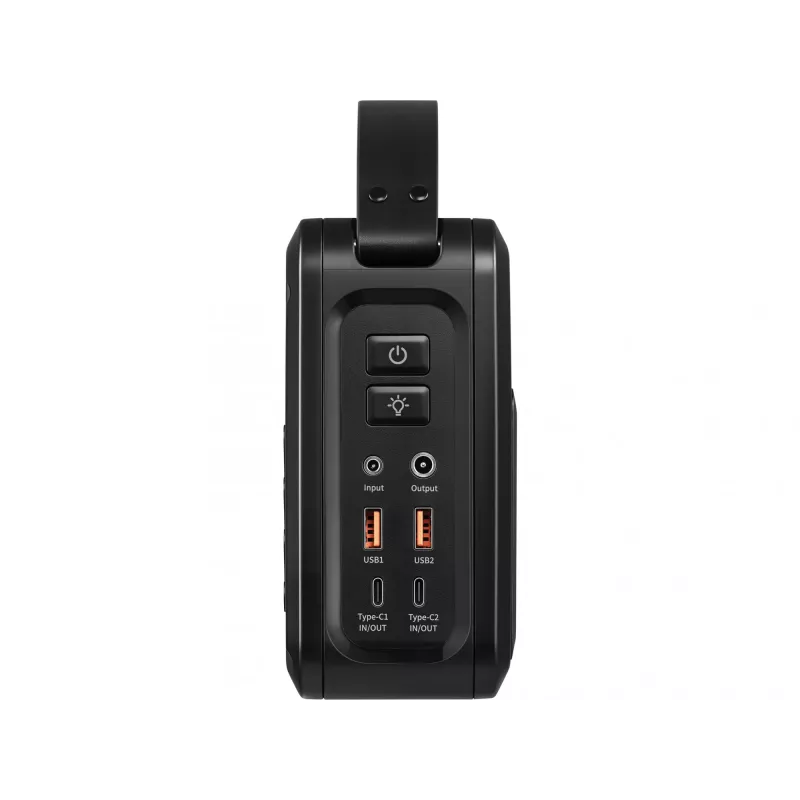 Przenośna stacja zasilania prądem stałym SANDBERG Sandberg DC Power Station 72000 — LMFP 72 000 mAh, wejście DC i USB-C, czarna