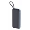 Powerbank SANDBERG All-in1 Powerbank 20000 PD 67W — 20000 mAh LiPo, 1×USB-A, 1×USB-C, wyjście 15W, czarny/szary