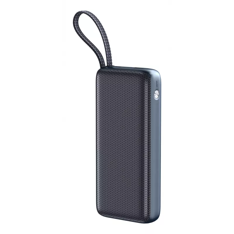 Powerbank SANDBERG All-in1 Powerbank 20000 PD 67W — 20000 mAh LiPo, 1×USB-A, 1×USB-C, wyjście 15W, czarny/szary