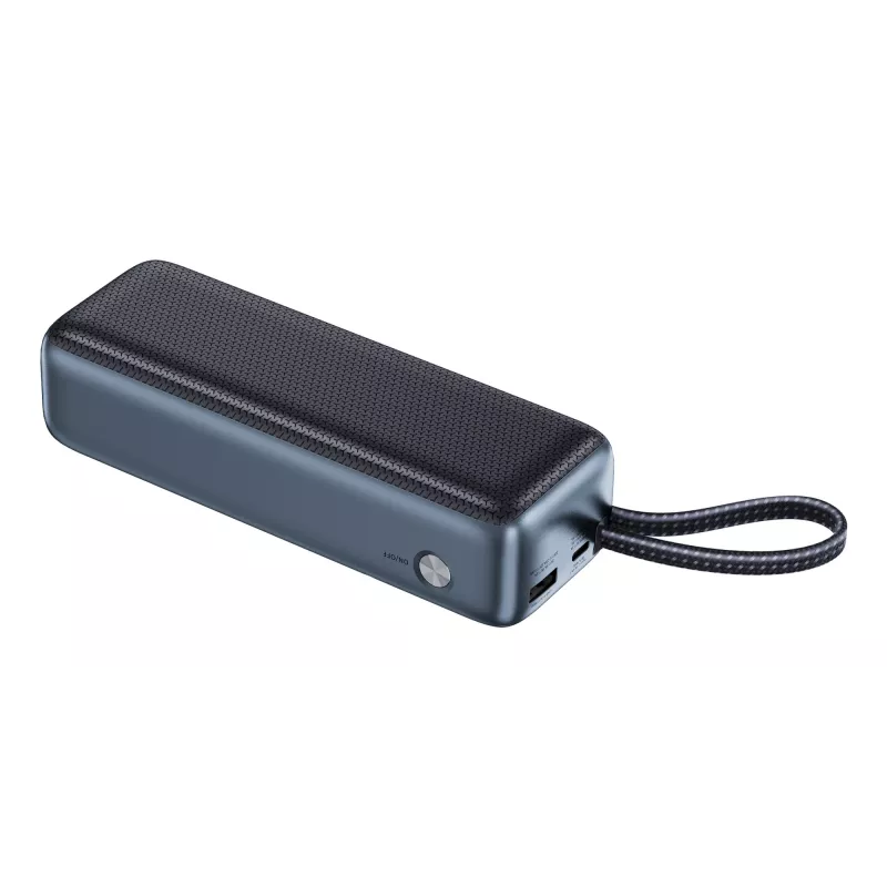 Przenośny powerbank SANDBERG All-in1 Powerbank 20000 PD 130W — 20000 mAh, LiPo, USB-A 1x, USB-C 1x, 130 W, czarny/szary