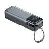 Przenośny powerbank SANDBERG All-in1 Powerbank 20000 PD 130W — 20000 mAh, LiPo, USB-A 1x, USB-C 1x, 130 W, czarny/szary