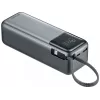Powerbank SANDBERG All-in1 Powerbank 27000 PD 240W — 27000 mAh LiPo, 240W wyjście, 1× USB-A, 1× USB-C, 3.6V — Czarny/Szary
