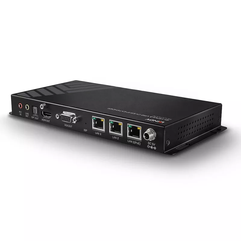 Odbiornik AV Lindy 4K HDMI i USB przez IP Extender