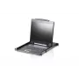 ATEN CL3000N konsola rackowa 48,3 cm (19 cali) 1280 x 1024 pikseli Aluminium Czarny 1U