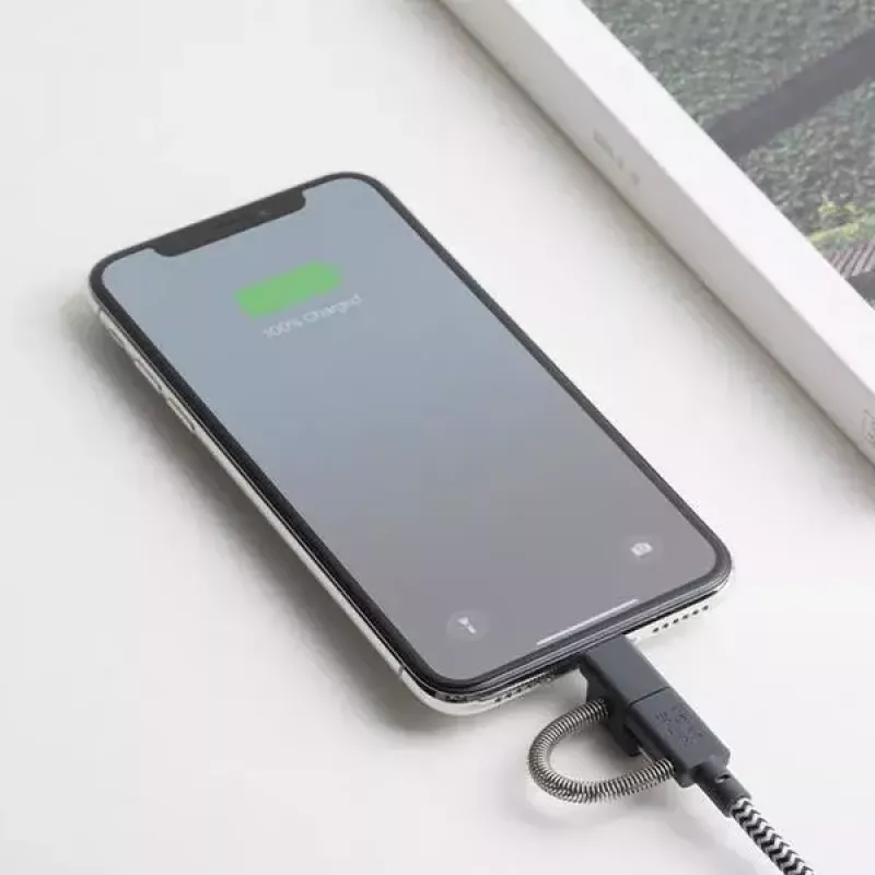 Kabel USB 2.0 native union BELT-ULC-ZEB-NP 2 m USB A do USB‑C / Micro‑USB B / Lightning Czarny Biały