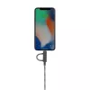 Kabel USB 2.0 native union BELT-ULC-ZEB-NP 2 m USB A do USB‑C / Micro‑USB B / Lightning Czarny Biały