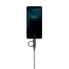 Kabel USB 2.0 native union BELT-ULC-ZEB-NP 2 m USB A do USB‑C / Micro‑USB B / Lightning Czarny Biały