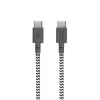 Kabel USB-C Native Union BELT-C-ZEB-2-NP 1,2 m USB-C do USB-C Czarny/Biały