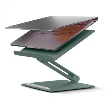 Podstawka do laptopa i tabletu native union HOME-STAND-GRN aluminium i silikon, zielona, maks. wysokość 60 cm, szer. 220 mm głęb. 60 mm wys. 259 mm