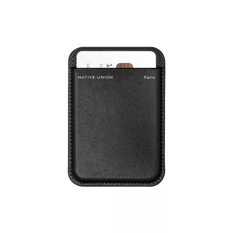 Etui-portfel native union (Re)Classic Czarny do Apple iPhone 15/15 Pro/15 Plus/15 Pro Max, iPhone 14/14 Pro/14 Plus/14 Pro Max i serii iPhone 13