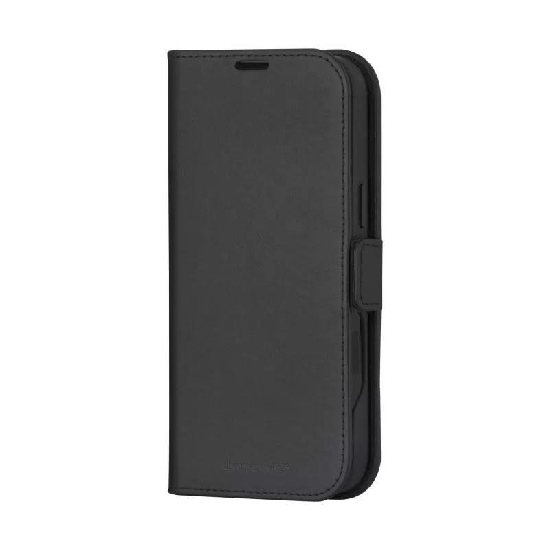Etui folio dbramante1928 Lynge MagSafe iPhone 16 Czarny 3 kieszenie na karty