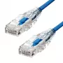 ProXtend Ultra cienki CAT6 RJ-45 kabel Ethernet 5 m niebieski
