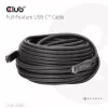 CLUB3D 15M Full-Feature USB-C® kabel / 49.21ft 8K60Hz 10Gbps 60W