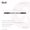 CLUB3D 15M Full-Feature USB-C® kabel / 49.21ft 8K60Hz 10Gbps 60W
