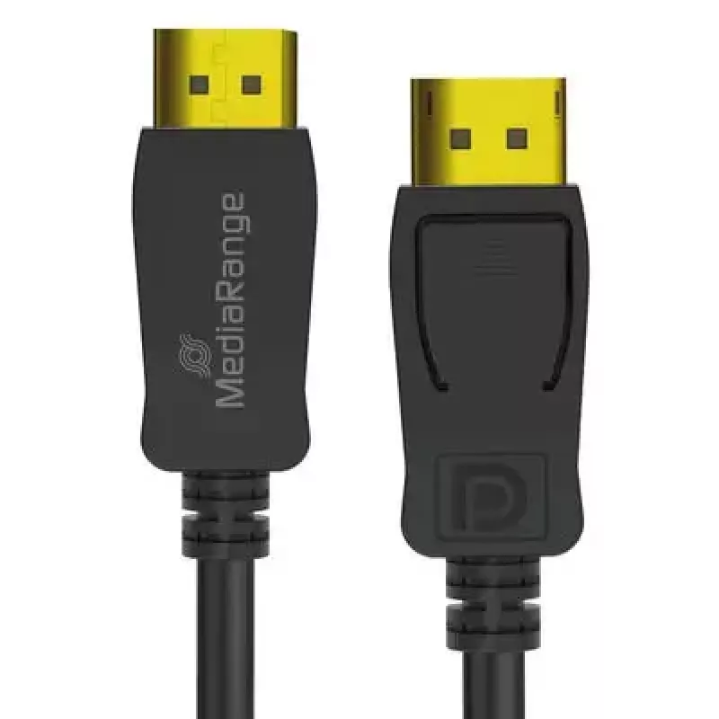 Kabel DisplayPort MediaRange MRCS248 2 m, DisplayPort na DisplayPort, czarny