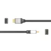 Kabel j5create JDC52 Ultra HD 4K HDMI™, czarno-szary, 2 m