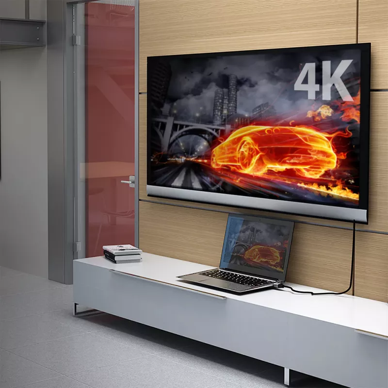 Kabel j5create JDC52 Ultra HD 4K HDMI™, czarno-szary, 2 m