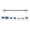 Kabel j5create JDC52 Ultra HD 4K HDMI™, czarno-szary, 2 m