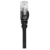 Intellinet sieciowy Patch kabel, Cat6, 5 m, Czarny, CCA, U/UTP, PVC, RJ45, Styki pozłacane, Snagless, Osłonięty, Dożywotnia gwarancja