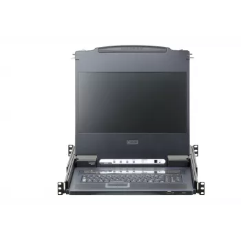 Przełącznik KVM LCD ATEN 8-portowy 17,3 inch DVI Full HD (USB), 43,9 cm (17,3 inch), 1920 x 1080 pikseli, LCD, 250 cd/m², 800:1, 170°