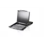 ATEN 19-calowa konsola LCD (USB - PS/2 VGA) z portem peryferyjnym USB (podwójna szyna)
