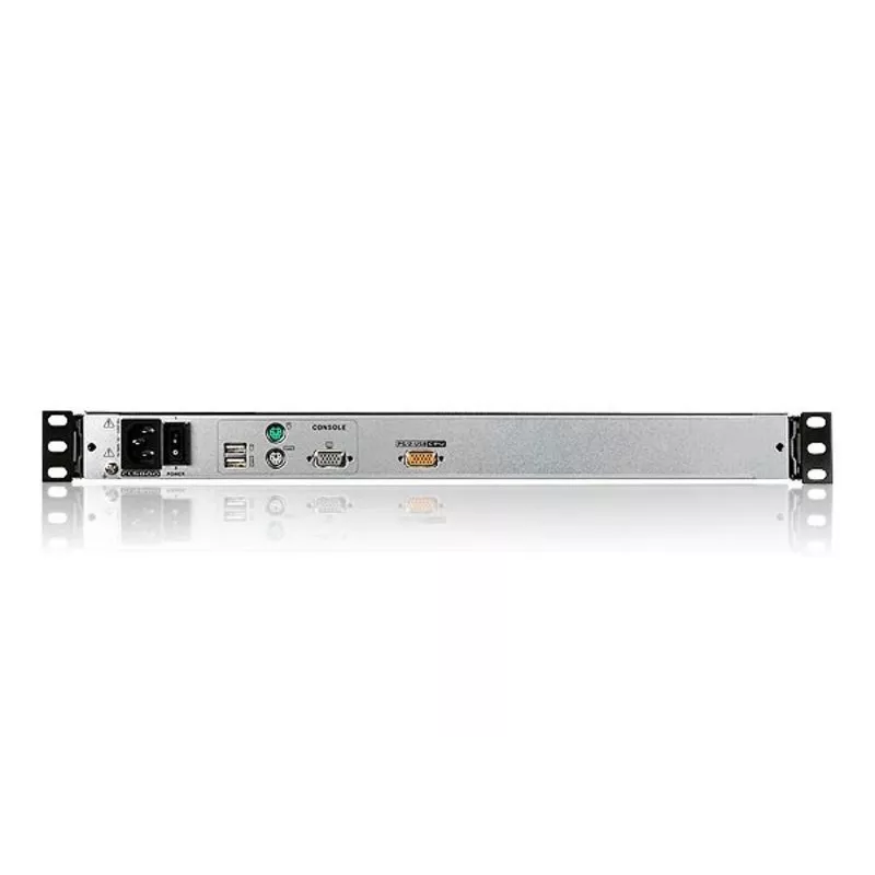 ATEN 19-calowa konsola LCD (USB - PS/2 VGA) z portem peryferyjnym USB (podwójna szyna)
