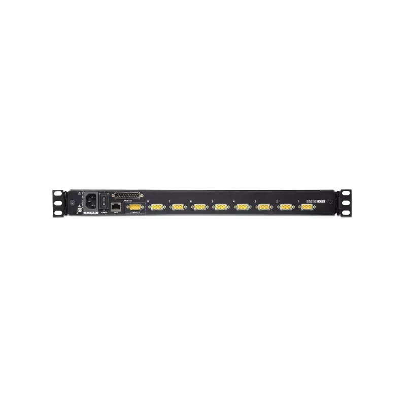 Konsola Rack ATEN CL5800N 19 cali (48,3 cm) LCD 1280x1024 VGA USB/PS2 klawiatura i mysz 1U Metal Czarny