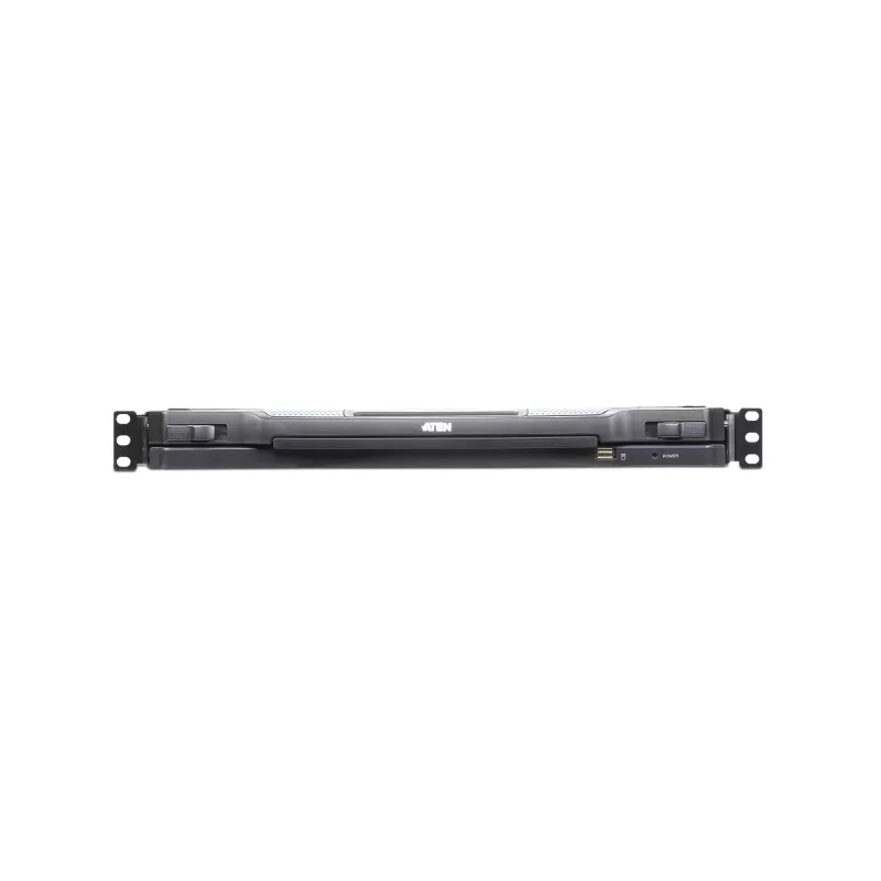 Konsola Rack ATEN CL5800N 19 cali (48,3 cm) LCD 1280x1024 VGA USB/PS2 klawiatura i mysz 1U Metal Czarny