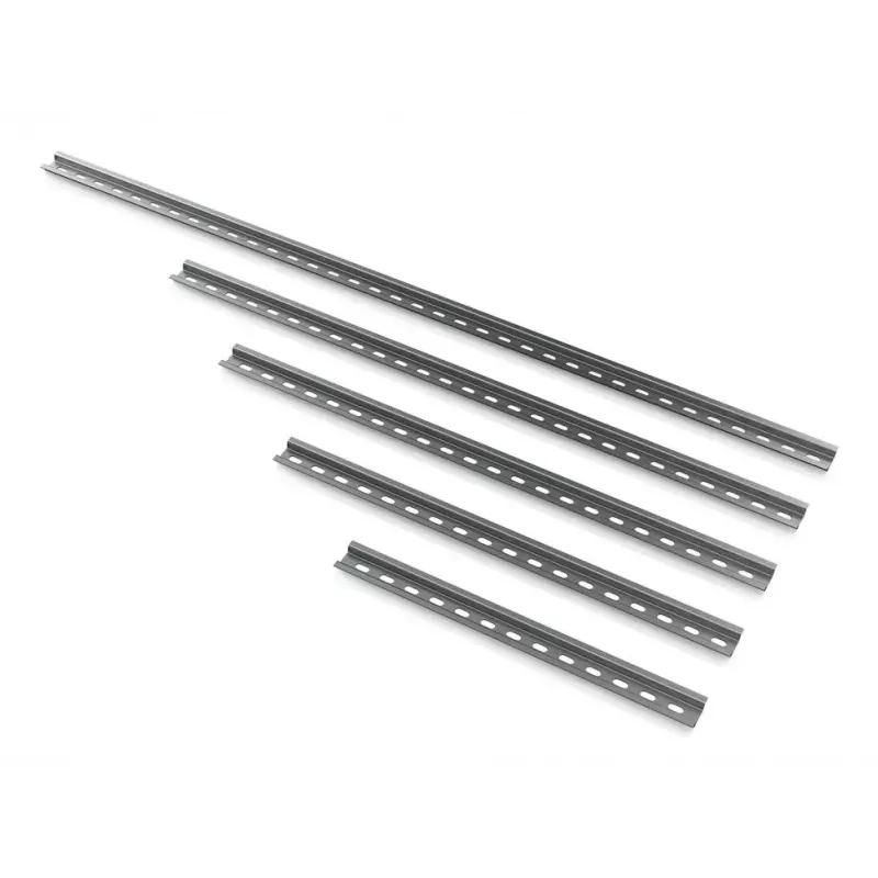 Panel na szynę DIN Lanview RWMIP65-DIN-W600MM — obudowa metalowa, szerokość 600 mm, IP65
