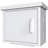 Szafka rack Lanview RCCTV002 0U, IP66, 600×300×550 mm, 40 kg, biała